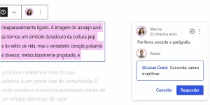 Notas e comentários editoriais inline no WordPress 7.1.
